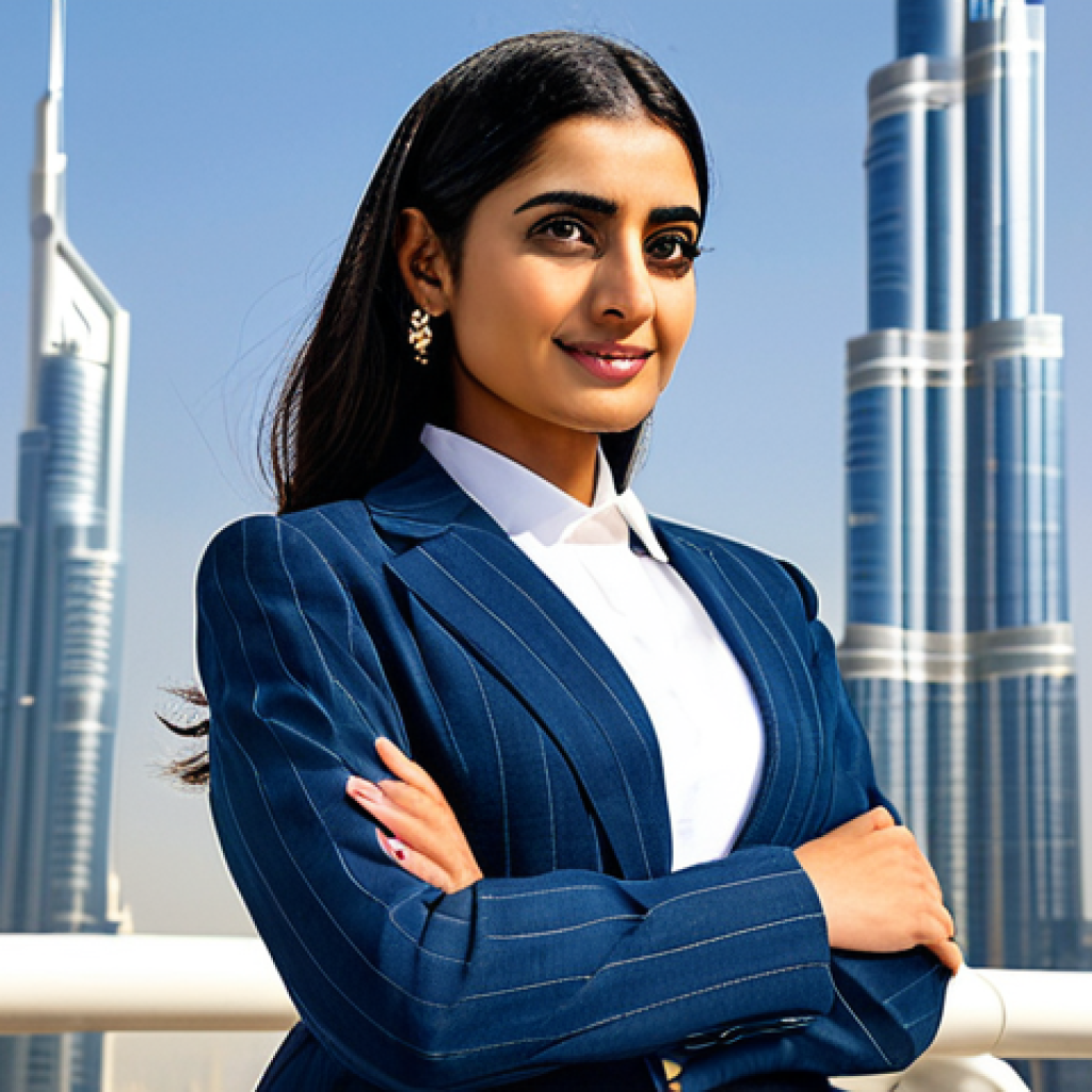 환경 분석 및 예측 방법 - Modern Businesswoman in Dubai**

"A professional Arab businesswoman, wearing a stylish, fully clothe...