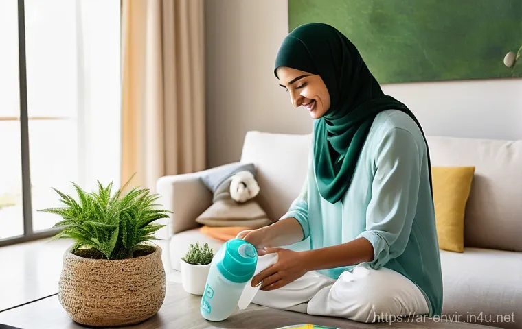 환경 혁신과 사회적 책임 - **A sprawling, futuristic solar farm in a golden desert landscape.** The sun is setting, casting lon...